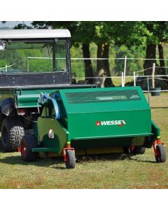 WESSEX MTX-120-E TOW BEHIND QUAD BIKE SELF POWERED DUNG BEETLE PADDOCK CLEANER