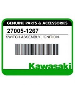 Genuine Kawasaki KLF300 Ignition Switch and Keys 3 Wire Triangular Connector