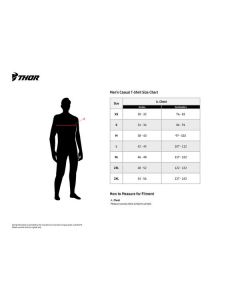 THOR Origin MX Motorcross T-Shirt Gray 2023 Model