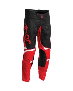 Thor MX Youth Pulse Cube Pants Red - White 2022 Model