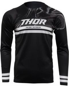 THOR Assist Banger MX Motorcross Long-Sleeve Jersey Black 2023 Model