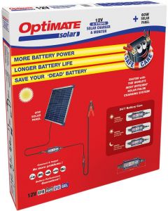 Optimate Solar Panel Charger Maintainer 60w Shed Caravan Van Garage OP60