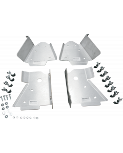 Suzuki King Quad 450 500 750 05-17 Front And Rear A-Arm Skid Protection Plates