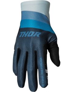 THOR Assist React MX Motorcross Gloves Teal/Midnight 2023 Model