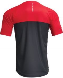THOR Intense Assist Censis MTB Jersey Red/Black 2023 Model
