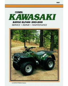Kawasaki KLF400 93 - 99  Bayou Workshop Manual