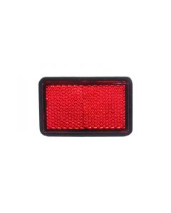 Red Reflector Rectangular Bolt On 5mm Thread Quad ATV Parts