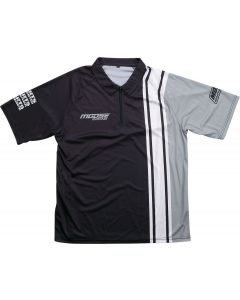 MOOSE RACING Moose Pit MX Motorcross Shirt Black/Gray/White 2023 Models
