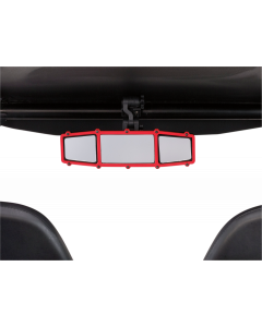 Moose Utility Elite Series Mirror Accent Plates Red UTV parts