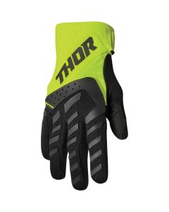Thor MX Spectrum Gloves Youth Black - Acid 2022 Model