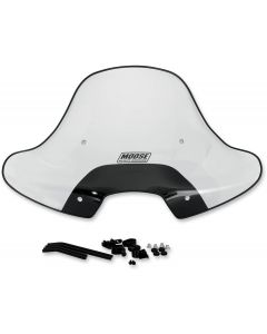 Quad Bike Windshield Universal Fit With Cutout For Light