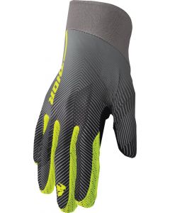 THOR Agile Tech MX Motorcross Gloves Acid/Gray/Black 2023 Model