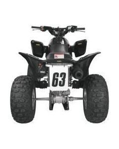 10 inch x 12 inch Quad Bike Racing Number Plate MX Rectangle
