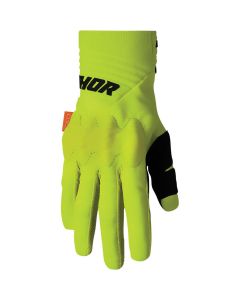 THOR Rebound MX Motorcross Gloves Black/Acid 2023 Model