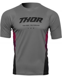 THOR Assist React MX Motorcross Jersey Purple/Gray 2023 Model