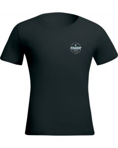 THOR Girl's Stadium MX Motorcross T-Shirt Black 2023 Model