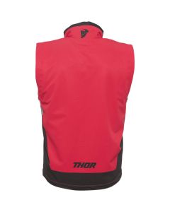 THOR MX Motorcross Warmup Vest Red 2023 Model