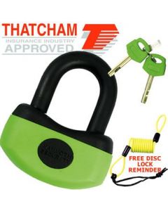 Mammoth Security 13mm Mini U-Disc Lock - Thatcham Approved