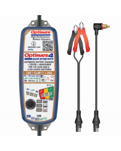 Optimate 4 Quad Program Premium Can Bus Edition Battery Charger Gold Series