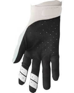 THOR Agile Tech MX Motorcross Gloves White/Teal/Black 2023 Model