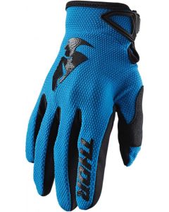 THOR Sector MX Motorcross Gloves Blue 2023 Model