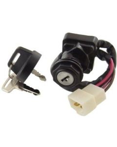 Polaris 400 500 99 Ignition Switch and Key 4 Wire