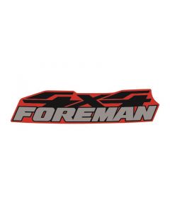 Honda Foreman 4X4 Tank Sticker 153mm Black/Silver/Red