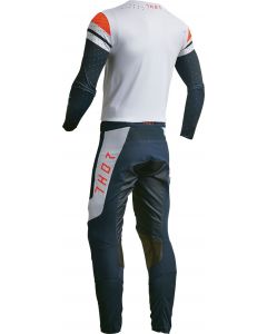 THOR Prime Rival MX Motorcross Jersey Gray/Midnight 2023 Model