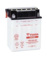 YUASA YB14A-A2 Battery with Acid Pack