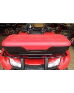 ATV Quad Universal Front Cargo Box Luggage Trunk Red/Black