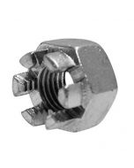 Axle Castle Nut End 18mm Dura Blue