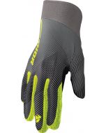 THOR Agile Tech MX Motorcross Gloves Acid/Gray/Black 2023 Model