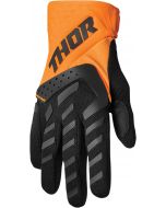 THOR Spectrum MX Motorcross Gloves Black/Orange 2023 Model