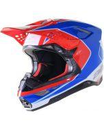 ALPINESTARS Supertech M10 Supertech Red & White Aeon MX Helmet