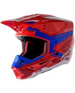 ALPINESTARS Supertech M5 Action Red & Blue ACT2 MX Helmet