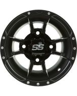 ITP SS112 Black 10X8 4/115 3+5 Alloy Wheel